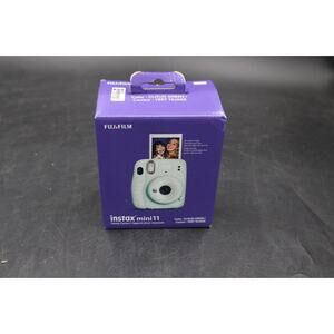Fujifilm Instax Mini 11 Instant Camera - Cloud Green open box